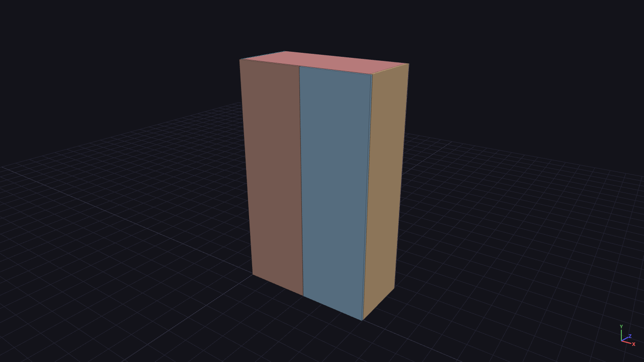 Render 3D del armario básico