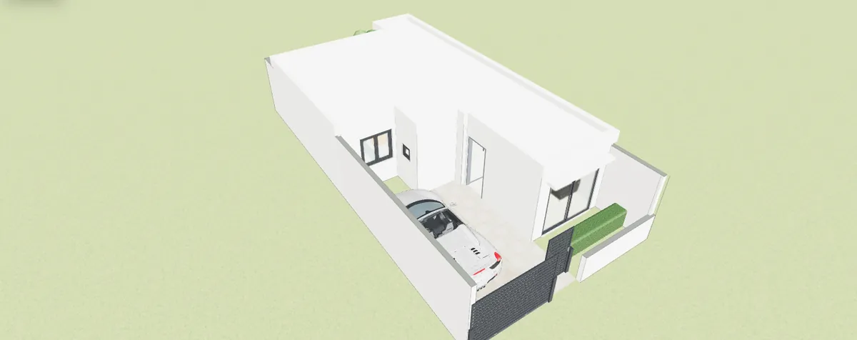 Casa entre medianeras