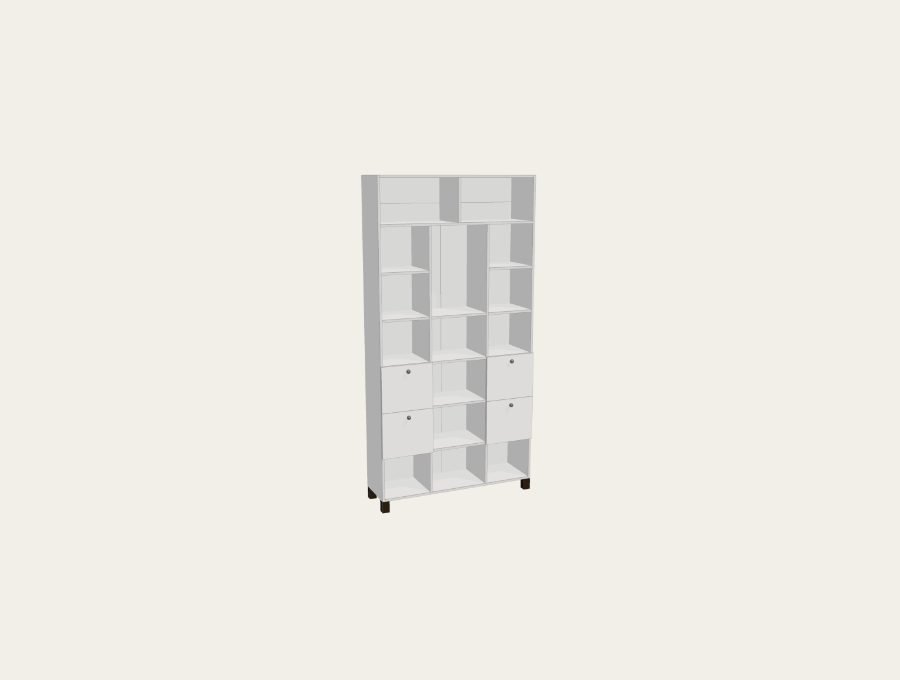Mueble según medidas del diseño